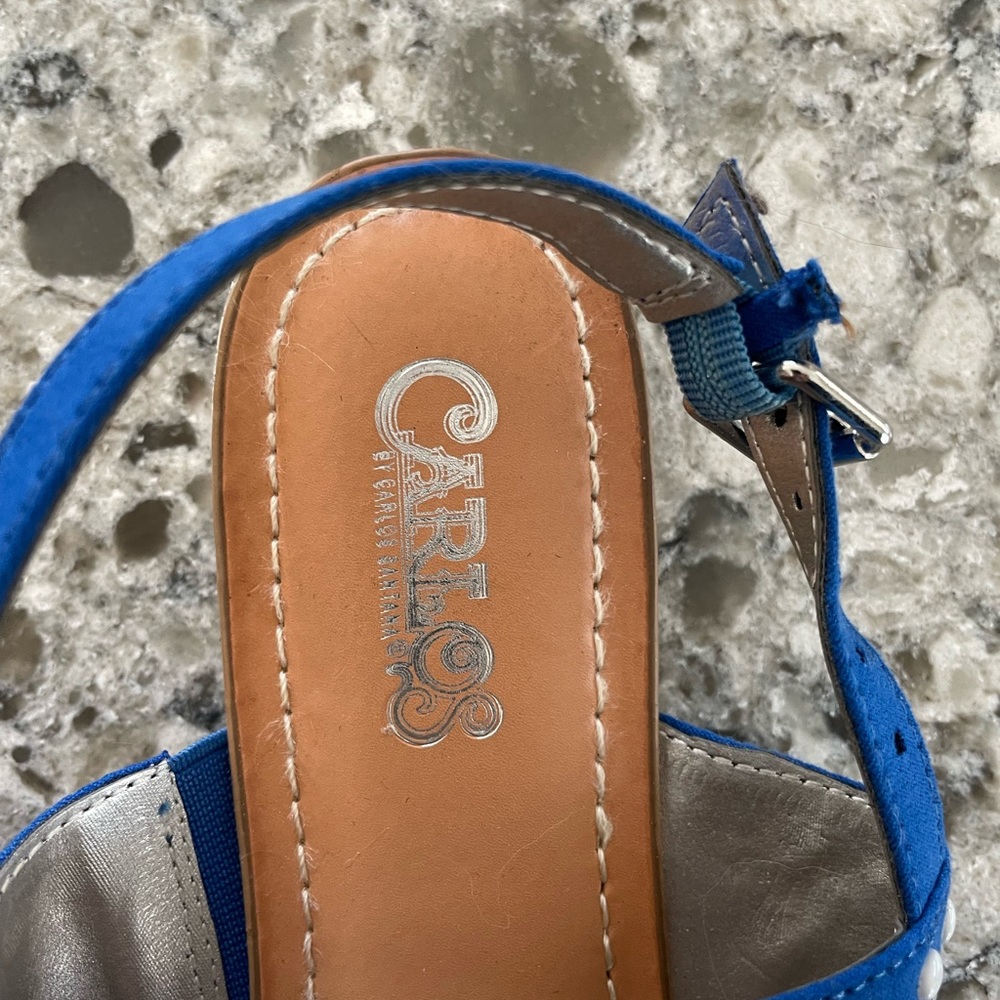 Carlos Santana Sandals EUC - Picture 6 of 8